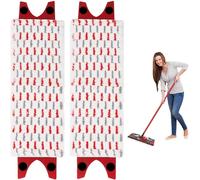 Teppe-2 Pièces Serpillere Recharge Pour Vileda Serpillière Balai Microfibre Kit,Pour Vileda Ultramax Mop/Ultramax Plus 2 En 1 Absorbante Recharge,Pour Enlevez Les Taches Sales Gardez Le Sol Propre