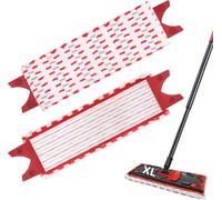 Teppe-3 Pièces Compatible Avec Vileda Ultramax Xl - Set De Housses De Rechange Pour Serpillère Xl Et Tête De Serpillière, En Microfibre Extra-Large Pour Nettoyage Des Sols, Toutes Surfaces Dures (51x