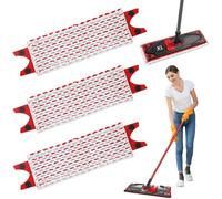 Teppe-3 Pièces Pour Vileda Ultramax Xl Balai Serpillière Recharge Kit,51x14cm Pour Vileda Ultramat Xl 2en1 Microfibre Absorbante Recharge, Pour Taches De Nettoyage Pour Lavage Sol
