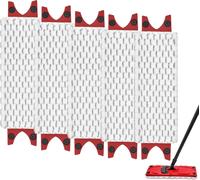 Teppe-5 Pièces Serpillere Recharge Compatible With Vileda Ultramax, Housse De Coussin De Vadrouille En Microfibre Pour Tous Les Sols Durs Pour Machine À Laver