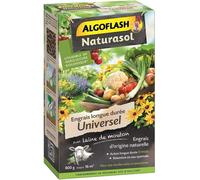 Teppe-Algoflash Naturasol Engrais Universel Longue, Jusqu'à 16m², 800gr, Aunibio8, Vert
