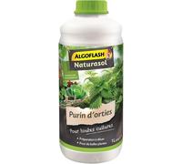 Teppe-Algoflash Naturasol Purin D'orties Liquide, Jusqu'à 20 L, Bouchon Doseur Inclus, 1l, Alpurin, Vert