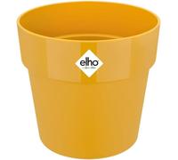 Teppe-B.For Original Rond 22 - Pot De Fleurs Pour Intérieur - Plastique 100% Recyclé - Ø 22.0 X H 20.3 Cm - Jaune/Ocre