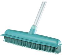 Teppe-Balai Supra, Balai Brosse Avec Poils En Caoutchouc Naturel Pour Un Nettoyage Hygiénique Et Efficace, Balai Sol Avec Manche Télescopique 140 Cm