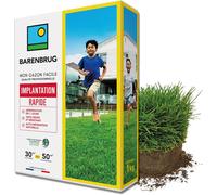 Teppe-Barenbrug - Gazon Implantation Rapide - Germination En 7 Jours - Tapis Dense Et Résistant - Autoréparation Naturelle - Engrais Compatible Agriculture Biologique - Fabriqué En France - 1kg