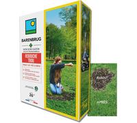 TEPPE-BARENBRUG - Soin Rebouche Trou - Solution 3-en-1 - Engrais Organique pour Nourrir Gazon - Support Végétal pour Optimiser Germination - Limite Apparition Mauvaises Herbes - Fabriqué en France -