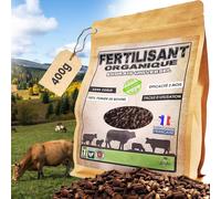 Teppe-Engrais Plantes Vertes Naturel Bio, Npk, Fertilisant Universel 400g, Fabrication Française. Naturel Et Sans Odeur. 100% Organique. Utilisation En Intérieur Et Au Jardin. Idéal Géranium.