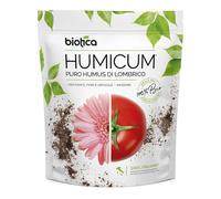 Teppe-Humicum Humus De Vers De Terre - 6 Litres - 100% Fertilisant Naturel - Idéal Comme Engrais Pour Plantes Légumes Fleurs Pelouses Et Arbres Fruitiers - Terreau Universel Humus De Lombric