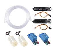 Teppe-Lot De 2 Kits D'irrigation Automatique Avec Capteur D'humidité Du Sol Capacitif 1 Canal 5 V Module Relais Et Pompe À Eau + Tube En Vinyle De 2 M Pour Jardin, Plantes, Fleurs, Herbes En Pot