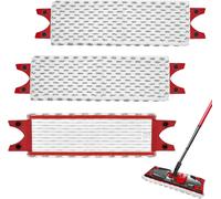 Teppe-Lot De 3 Housses De Rechange Pour Serpillière Vileda Serpillères En Microfibre Pour Balai À Franges Vileda Lavable Et Réutilisable Tete De Rechange Balai Serpillère Pour Tous Les Sols Durs