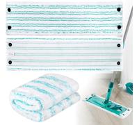 Teppe-Lot De 3 Serpillères De Rechange Compatibles Avec Leifheit Combi/Clean Twist M Micro Duo Mop, En Microfibre, Pour Machine À Laver, Convient Pour Tous Les Types De Sols
