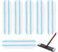 Teppe-Lot De 6 Serpillères En Microfibre De Rechange Pour Vileda H2pro Et O-Cedar H2pro, Puissance En Microfibre, Serpillière Durable Pour Tous Les Sols Durs, Élimine Facilement Les Taches Tenaces