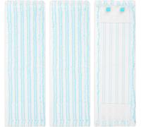 Teppe-Têtes De Balais Serpillères De Rechange, Lot De 3 Housses De Vadrouille En Microfibre Pour Leifheit Profi Xl Micro Duo/Profi Xl Cotton Plus, Pour Tous Les Types De Sols