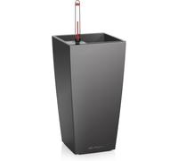 Teppe-\U2013 Pot De Fleurs D'interieur \U2013 Mini\U2013cubi \U2013 Réserve D'eau Intégrée \U2013 Coloris Anthracite \U2013 9 X 9 X 18 Cm