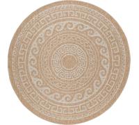 Teppich d'extérieur COMILLA Beige 160 cm Rund