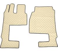 Teppich Lampa , ein paar aus Skeentex - Panna - kompatibel für Mercedes Actros MP4 (09/11>09/19) wide cab, passenger seat foldable - Mercedes Actros MP5 (10/19>) wide cab, passenger seat foldable
