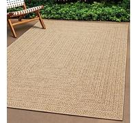 Tapis moderne d'intérieur et d'extérieur avec aspect en jute Größe - 240 x 340 cm