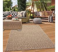 Teppich-Traum Grand Tapis d'extérieur résistant aux intempéries Aspect sisal Jardin terrasse Balcon 240x340 cm