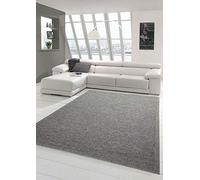 Teppich-Traum Tapis Intérieure et Extérieure Sisal Terrasse Balcon Cuisine Salle de Séjour - Gris Größe 160x220 cm