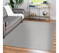 Teppium Tapis à Poils Ras, Couleur Gris Clair, Unicolor - Monochrome, 17968, Tapis Rectangle, Tapis Salon-Salle à Manger ou Chambre, 120 x 170 cm