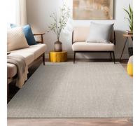 Teppium Tapis de Salon Moderne et Robuste Tapis à Boucles Mélangées Uni avec Structure, Tapis Décoratif Cut-Loop pour Une Touche d'Élégance, Taille: 140 x 200 cm, Couleur: Brun