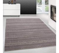 Teppium Tapis Salon Moderne Tapis Chambre Beige-1 160x230 cm - Tapis à Poils Courts, a Poil Ras, Unicolor - Monochrome Moelleux et Doux - Tapis Cuisine Moquette Salle de Sejour
