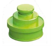 Tepro Burger Presse pour gefüllte Patties Burger, 11,8 x 11,8 x 11.6 cm, Vert, 8585