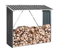 Tepro Abri pour Bois de Chauffage Anthracite