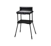 Tepro Albertville Barbecue électrique sur Pied 1800-2000 W, élément Chauffant Amovible, Grille de Cuisson chromée et Grille de Maintien au Chaud, Thermostat avec Voyant Lumineux, Barbecue électrique
