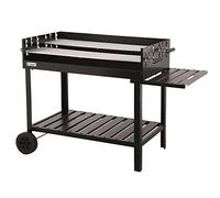 tepro Atlanta Barbecue à charbon végétal noir rectangulaire