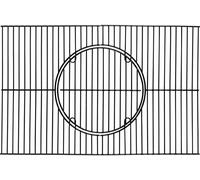 tepro Garten Emaillierte Grillroste Grille dinsertion en fonte noir