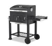 Tepro Toronto Click Barbecue au charbon de bois Anthracite/acier inoxydable