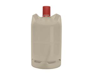 Tepro Universel Bouteille de gaz, 5 kg, Beige, 24 x 24 x 45 cm, 8614