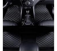 Teptal Cuir Tapis de Voiture pour Alfa Romeo Mito 2009-2023, Tous Temps Imperméable Antidérapant Tapis de Sol de Voiture Revêtements,A/Black