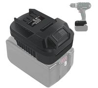 TEPULAS MT20PAR Adaptateur de Batterie pour vers Parkside 20 V, Adaptateur de Batterie pour Makita 18 V BL1860 BL1850 Li-ION convertisseur vers Outil électrique Parkside 20 V XTeam Serie