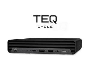 Teqcycle HP Elitedesk 800 G6 Intel® Core™ i5 i5-10500T 16 Go DDR4-SDRAM 256 Go SSD Windows 11 Pro MF