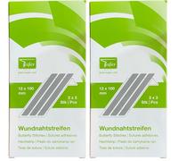 Teqler Bandes de suture 12 x 100 mm (Lot de 2)