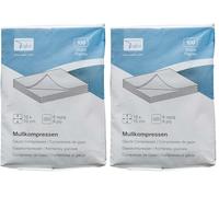 Teqler Compresses de gaze non stériles 10 x 10 cm (Lot de 2)