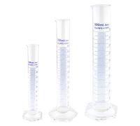 Teqler Cylindre de mesure en verre, 500 ml, 1