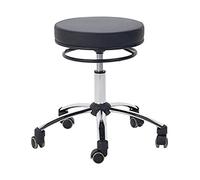 Teqler T-135362 Tabouret à roulettes Noir