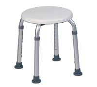 Teqler ® Tabouret de Douche Stable réglable en Hauteur avec Pieds antidérapants