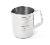 Teqler Verre doseur en acier inoxydable 1 L , ⌀ 10,5 cm x 13 cm de haut