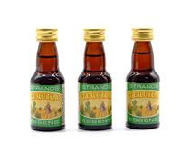 Tequila 3x25 ml - sans alcool, Essence de Vodka, Arôme pour Gâteau