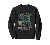 Tequila Bottle Lime Them Up Shoot Them Down Sweatshirt