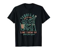 Tequila Bottle Lime Them Up Shoot Them Down T-Shirt