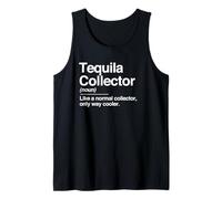 Tequila Collector Definition Noun Funny Hobby Humour Débardeur