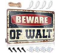 Tequila Decor Beware of Walt Panneau de bar pour bar extérieur Panneaux amusants pour bar à la maison (taille : 20 x 30 cm)