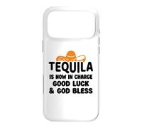 Tequila is Now in Charge Good Luck and God Bless Margarita Coque pour iPhone 17 Pro Max