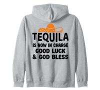 Tequila is Now in Charge Good Luck and God Bless Margarita Sweat à Capuche