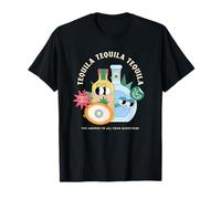 Tequila La réponse à Toutes Vos Questions Déclaration Amusante T-Shirt